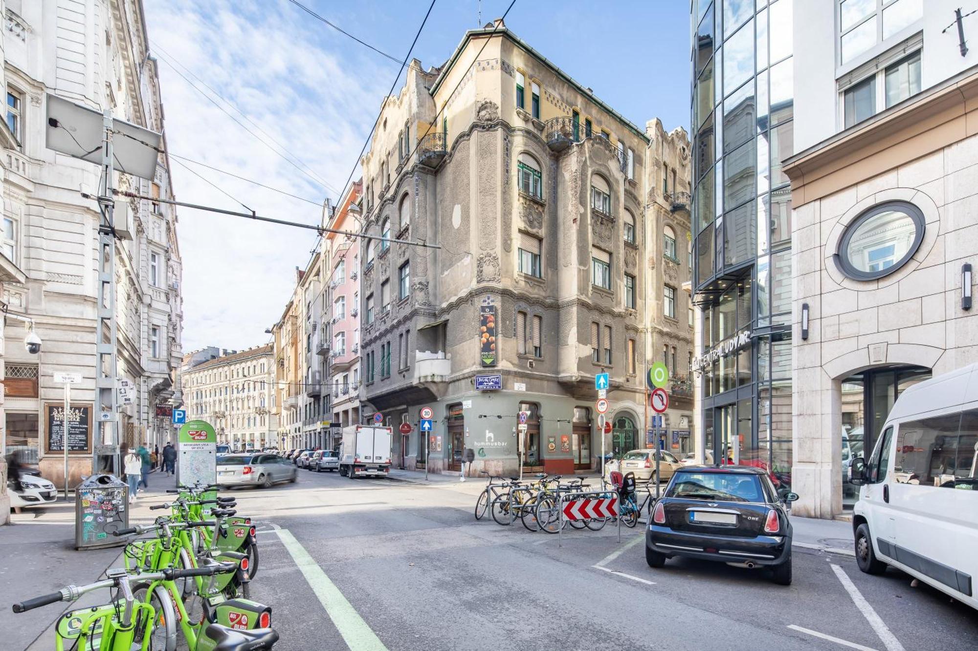 Very Central - Small Studio For Solo Traveller Budapest Exterior foto